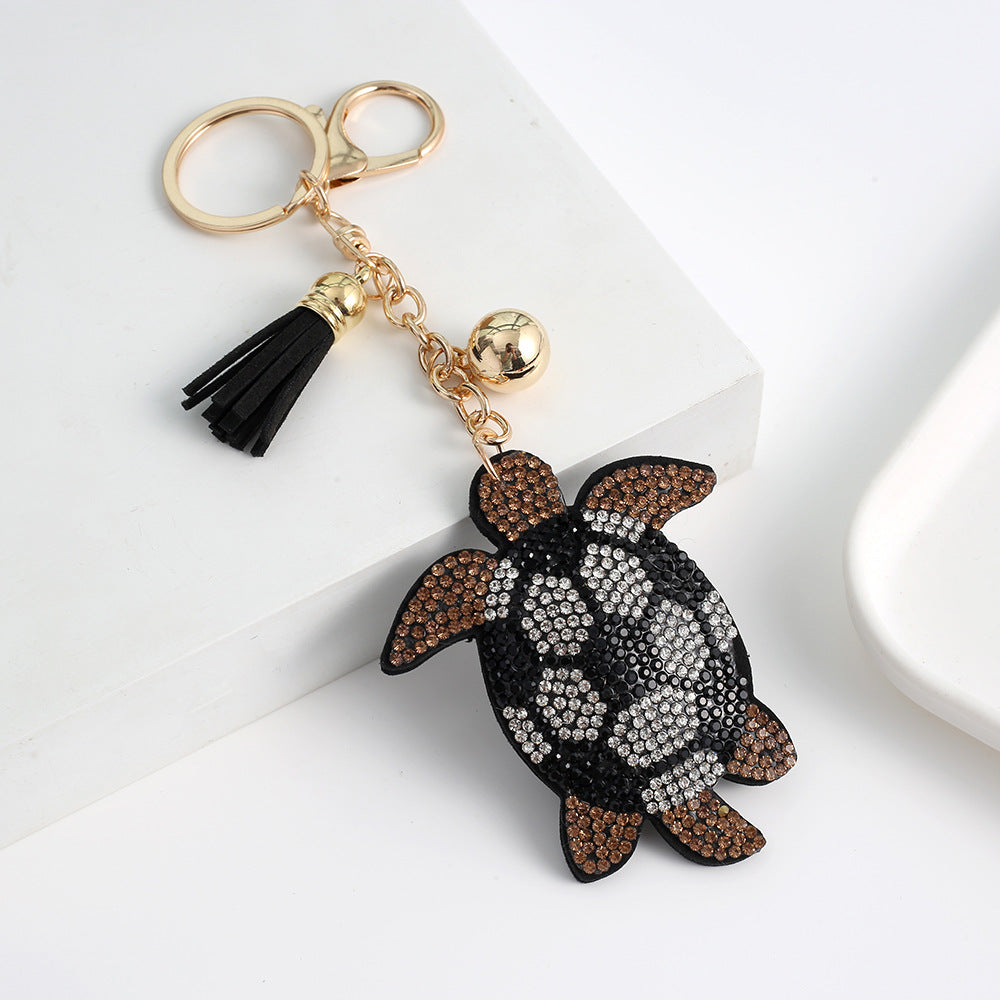 Sports turtle charms for bum bag purses and key or phone