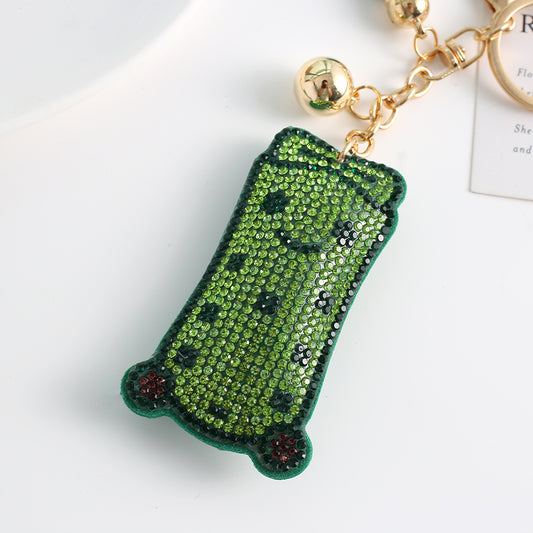 Cucumber pickles charms for bum bag and phone or key for sell