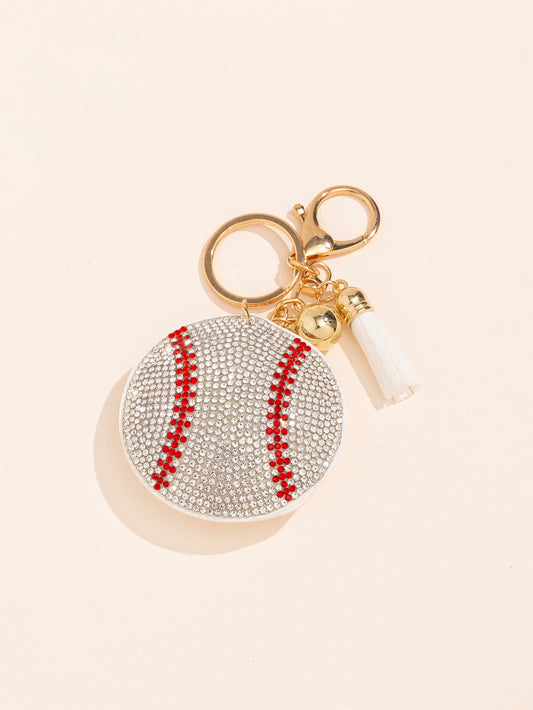 bag charms and purse charms baseball soft charm