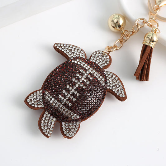 Sports turtle charms for bum bag purses and key or phone